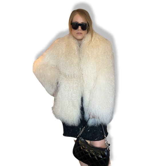 Jackets & Blazers - Genuine Mongolian Fur coat